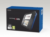 Nintendo 2DS Black & Blue + New Super Mario Bros 2