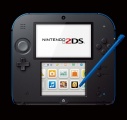 Nintendo 2DS Black & Blue + New Super Mario Bros 2