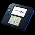 Nintendo 2DS Black & Blue + New Super Mario Bros 2