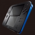 Nintendo 2DS Black & Blue + New Super Mario Bros 2