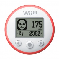 Wii U Fitmeter Red