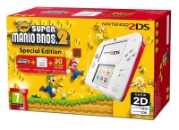 Nintendo 2DS White & Red + New Super Mario Bros 2