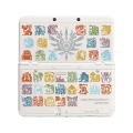 New 3DS Cover Plate - Monster Hunter 4 (White)