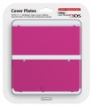 New 3DS Cover Plate 19 (Plain Pink)