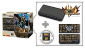 New Nintendo 3DS Black+Monster Hunter4U+MH4 Facepl