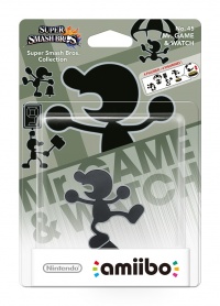 amiibo Smash Mr. GameWatch 45