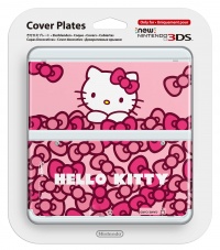 New 3DS Cover Plate - Hello Kitty