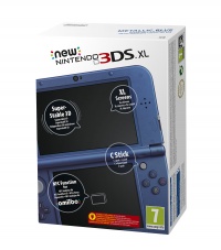 New Nintendo 3DS XL Metallic Blue + NSMB2