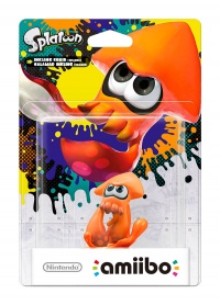 amiibo Splatoon Orange Squid