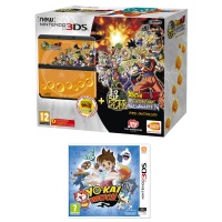 New Nintendo 3DS Black+Dragonball Z+YO-KAI WATCH