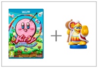 WiiU Kirby and Rainbow Paintbrush + King Dedede