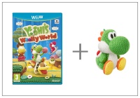 WiiU Yoshi's Woolly World + Yarn Yoshi Green