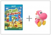 WiiU Yoshi's Woolly World + amiibo Yarn Yoshi Pink