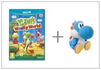 WiiU Yoshi's Woolly World + Yarn Yoshi L-Blue