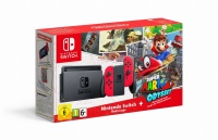 Nintendo Switch console Red + Super Mario Odyssey