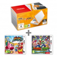 New N2DS XL White&Orange + KBR + M&L:Supersaga