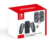 Joy-Con (L) Grey+Joy-Con (R) Grey+Charging Grip