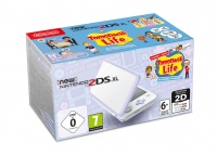 New Nintendo 2DS XL White&Levander+Tomodachi pre-i