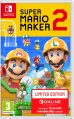 SWITCH Super Mario Maker 2 + NSO Limited Ed.