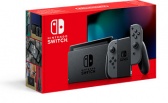 Nintendo Switch console with grey Joy-Con