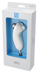 Wii Nunchuk controller White