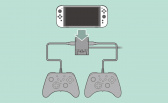 SWITCH 2 HORI Dual USB PlayStand