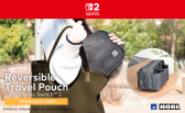 SWITCH 2 HORI Reversible Travel Pouch (Black)