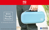 SWITCH 2 HORI Slim Tough Pouch Light Blue SWITCH 2 HORI Slim Tough Pouch Light Blue