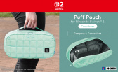 SWITCH 2 HORI Puff Pouch (Cozy Green) SWITCH 2 HORI Puff Pouch (Cozy Green)