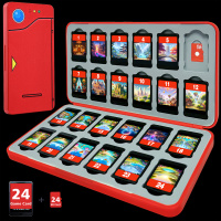 FUNLAB Switch Game Storage 24 Card Slots - POKEDEX FUNLAB Switch Game Storage 24 Card Slots - POKEDEX