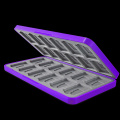 FUNLAB Switch Game Storage 24 Card Slots - Purple FUNLAB Switch Game Storage 24 Card Slots - Purple