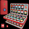 FUNLAB Switch Game Storage with 48 Card Slots Red