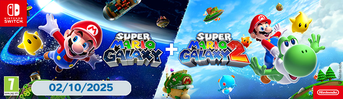 SWITCH Super Mario Galaxy 1 + Super Mario Galaxy 2 SWITCH Super Mario Galaxy 1 + Super Mario Galaxy 2