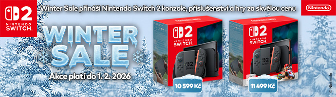Nintendo Winter Sale 2026 je tady!