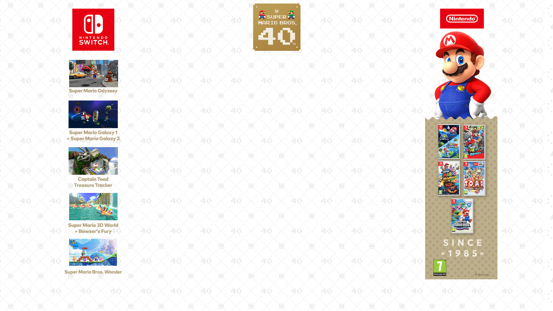 NINTENDOSHOP Mario 40th